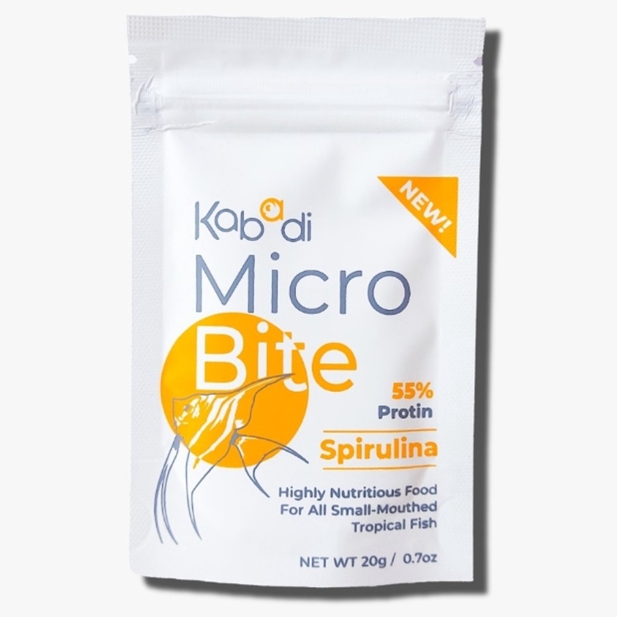 Kabadi Micro Bite - Visvoer voor jongbroed en nano vissen - Micro pellets - Extra Proteïne