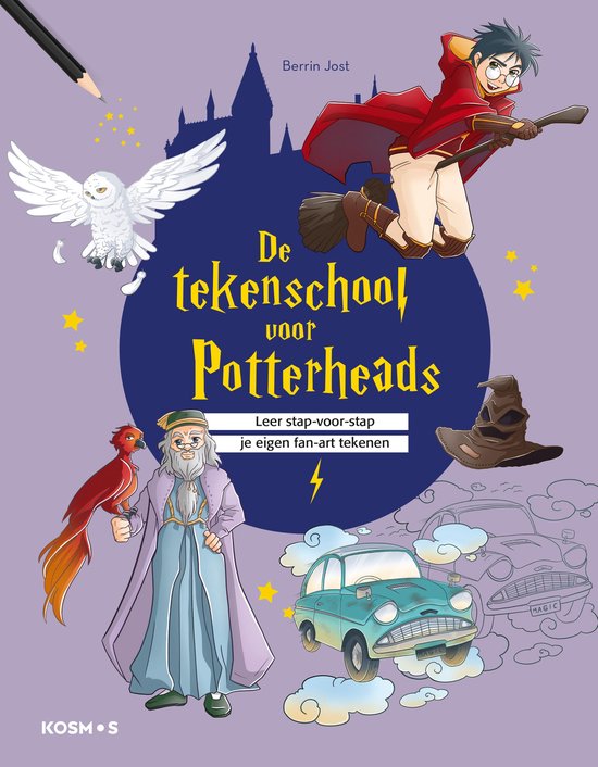 De tekenschool voor Potterheads - cover