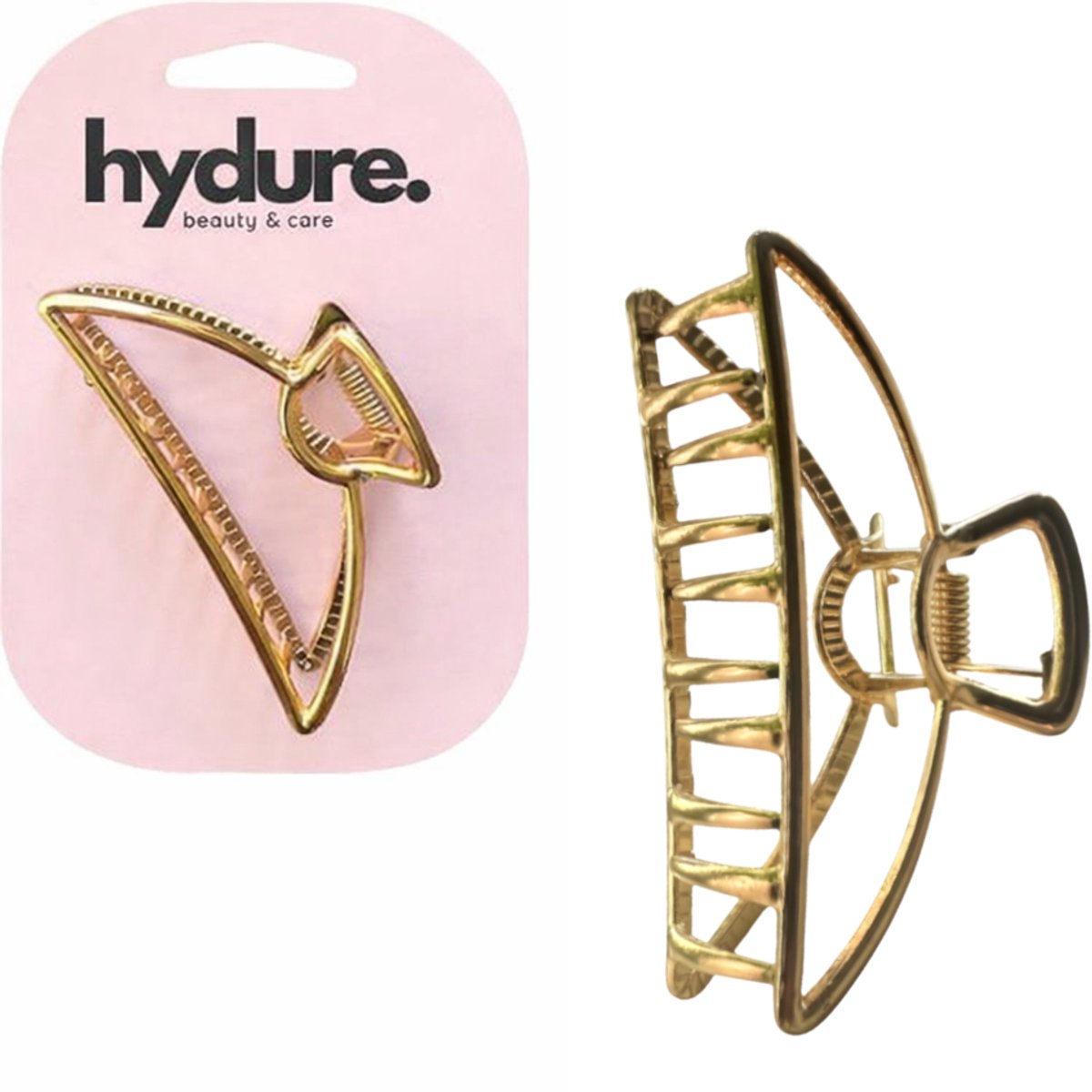 Hydure Haarklem - Goud - Elegant Design - Metaal - 1 Stuk