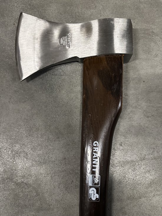 GRANIT BLACK EDITION - Kloofbijl - 80cm - kop 1.6kg - notenhout van GRANIT — afbeelding 4