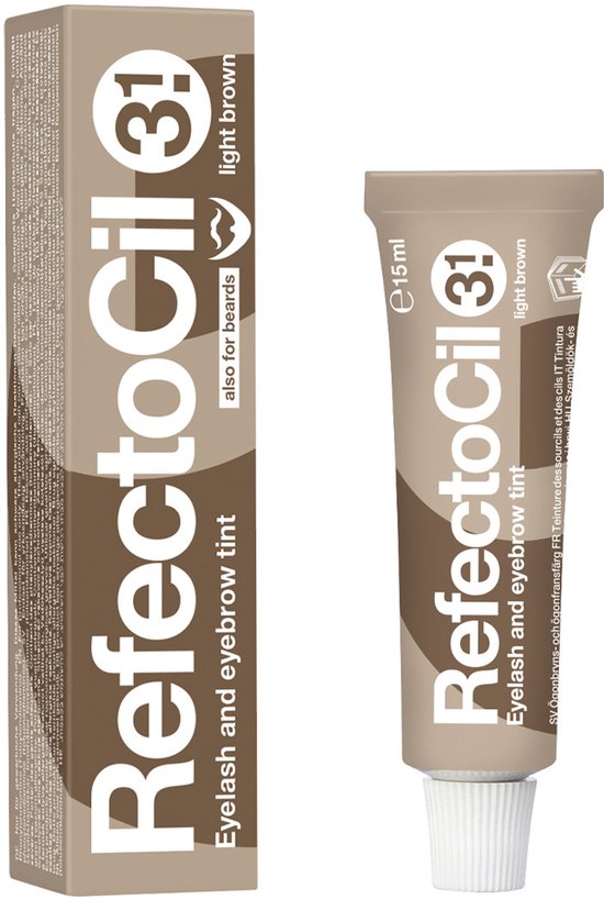 RefectoCil - Wenkbrauw en Wimperverf - 3.1 light brown - 15ml