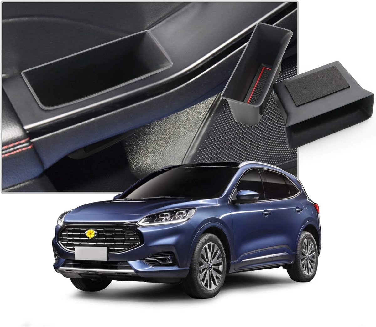 Auto Opbergboxen - Deur Organizers - Auto Interieur - Op maat Gemaakt - 2 Stuks