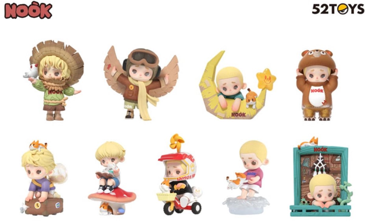 Nook Blind Box Figures Assortment Little World 10 cm (8)