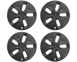 Wieldoppen Tesla Model Y Juniper 19 inch Arachnid – Mat Zwart – Set van 4 – Geschikt voor Tesla Model Y 2025+