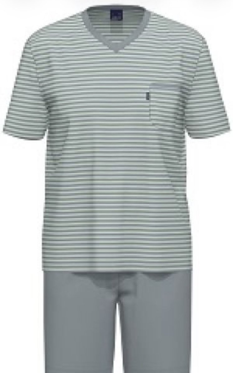 Ammann-herenpyjama korte broek-31205-L