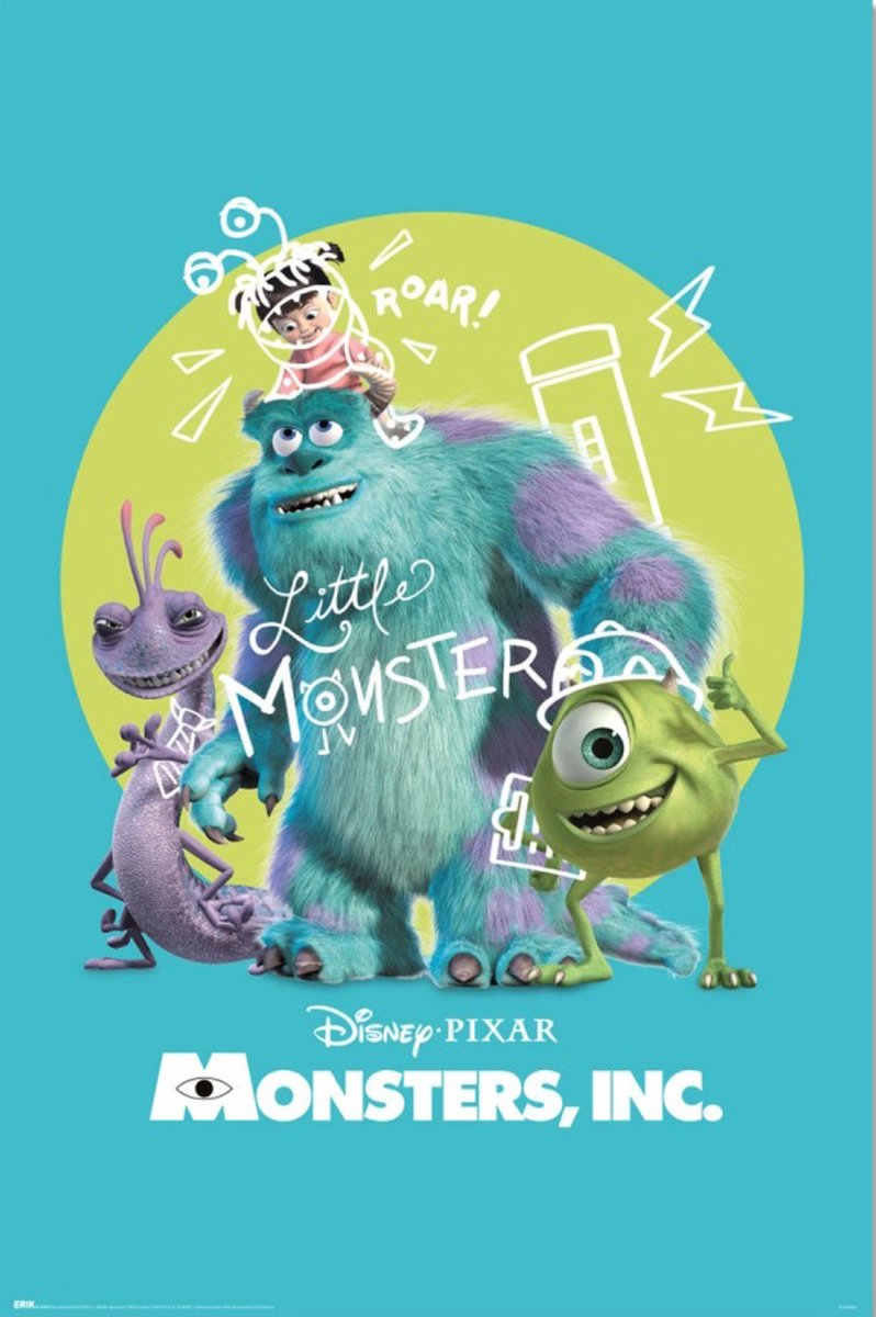 Grupo Erik Poster Disney Pixar - Monsters Inc - 25th Anniversary 61x91,5cm Divers