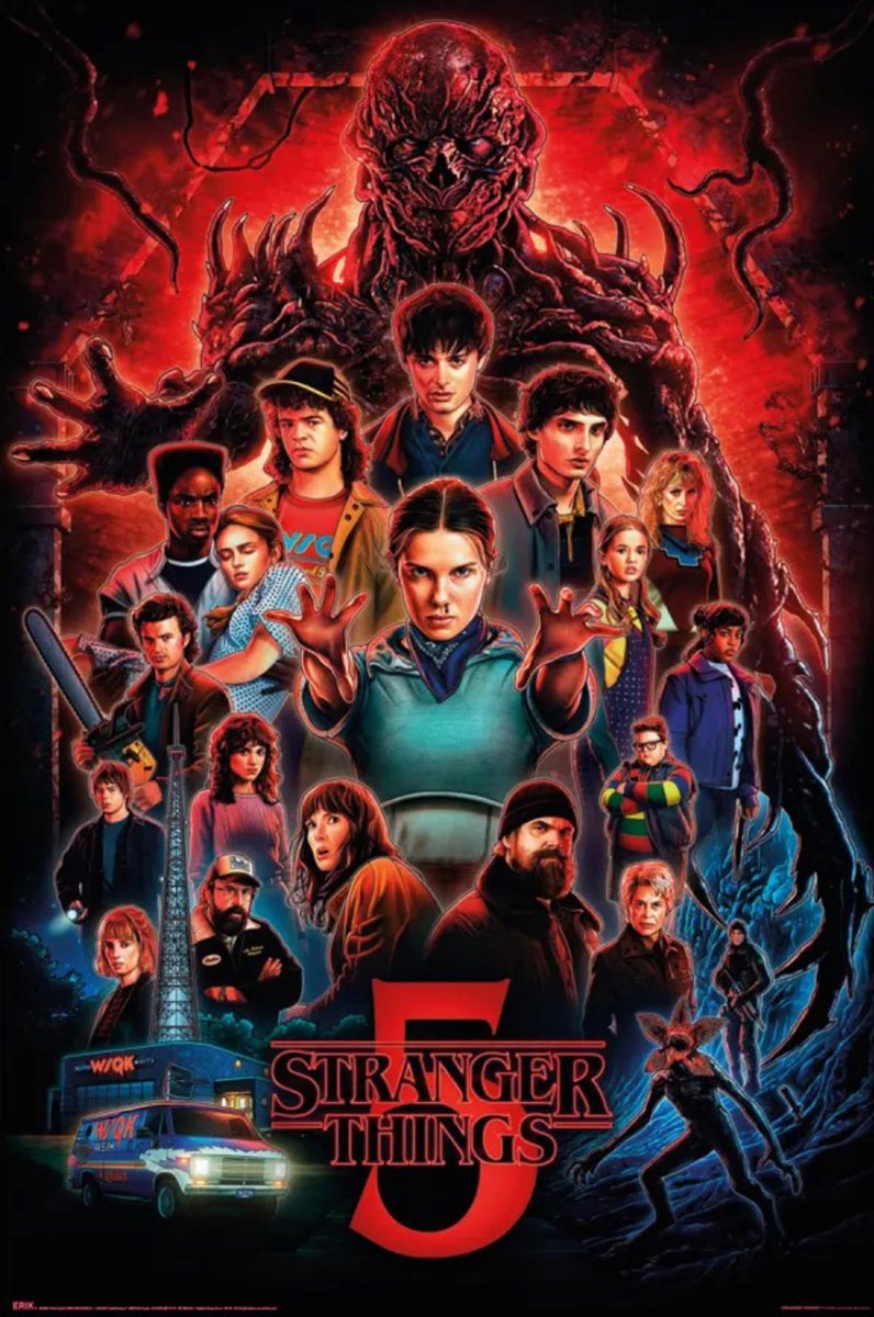 Grupo Erik Poster Stranger Things - S5 - 5 61x91,5cm Divers
