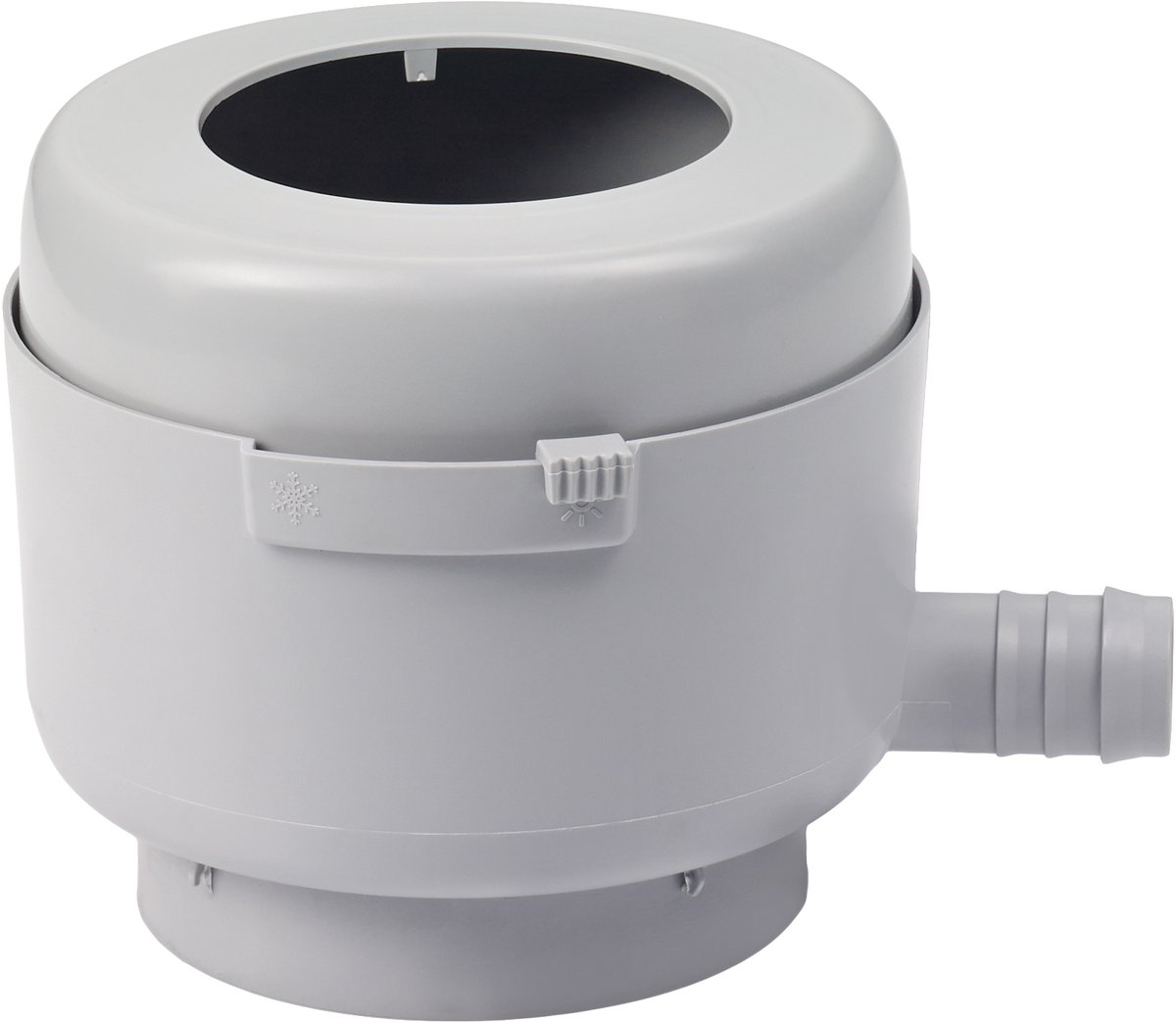 Garantia Collecteur d'eau de pluie DN 70-100 gris incl. cartouche filtrante