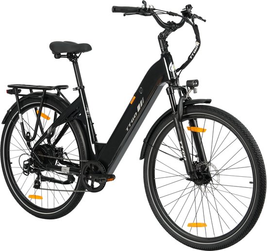 Elektrische Stadsfiets TTGO C3 SE - 250W Motor - 36V 18Ah Accu - 28 Inch - Bereik tot...