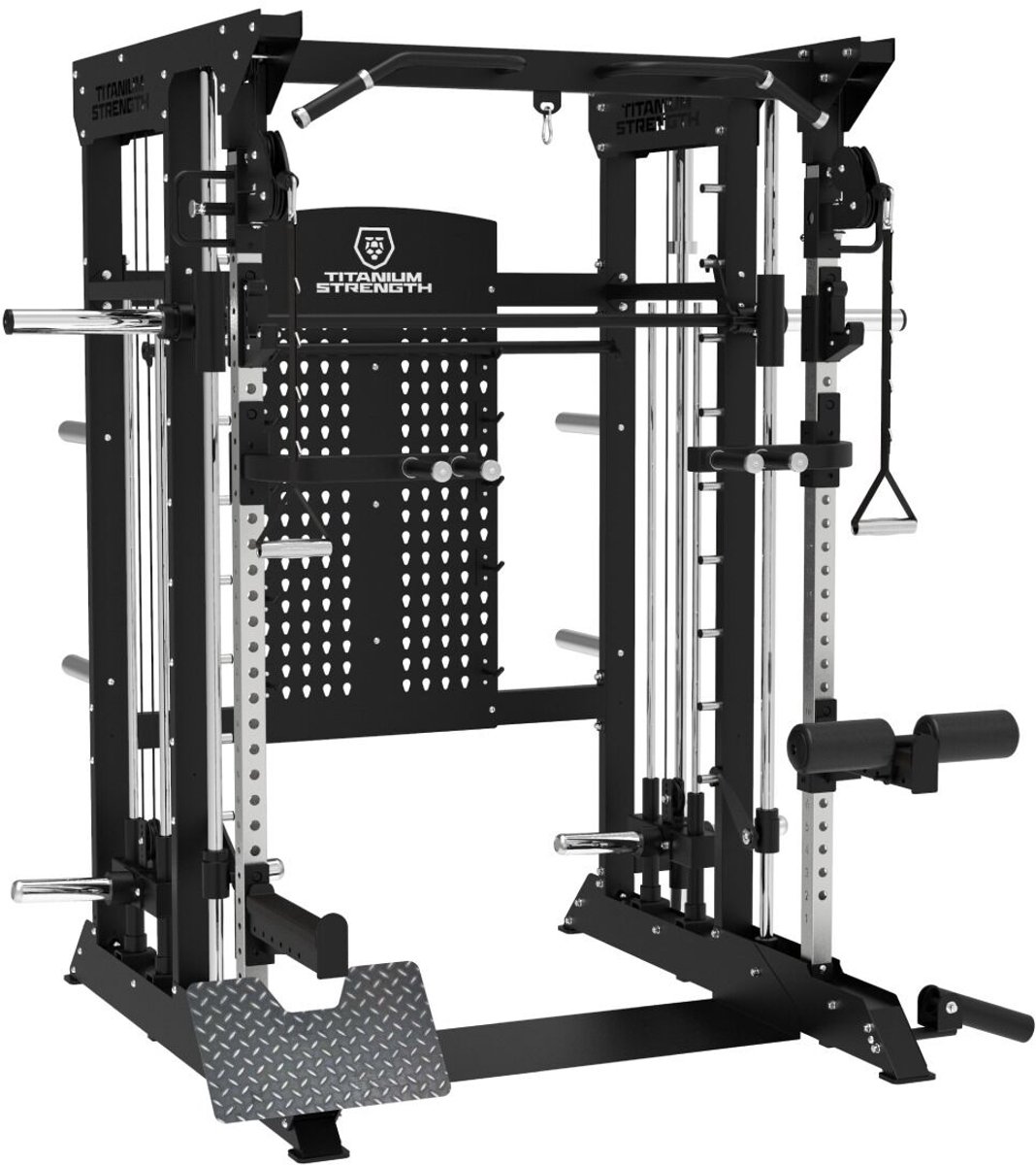 Titanium Strength B100 V4 Multipower - Smith Machine, Multipower, Rack + Pulleys