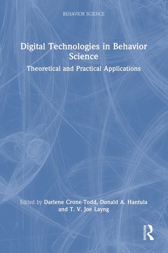 Behavior Science- Digital Technologies in Behavior Science - cover