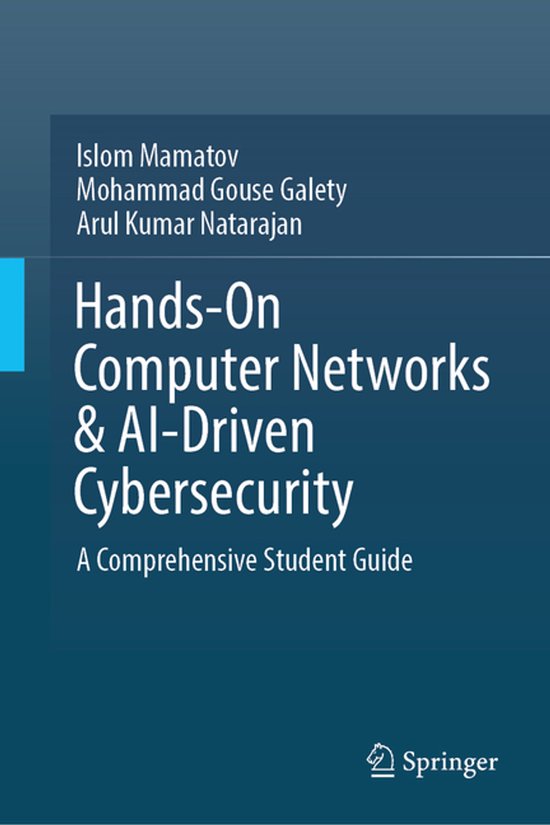 Hands-On Computer Networks and AI-Driven Cybersecurity - cover