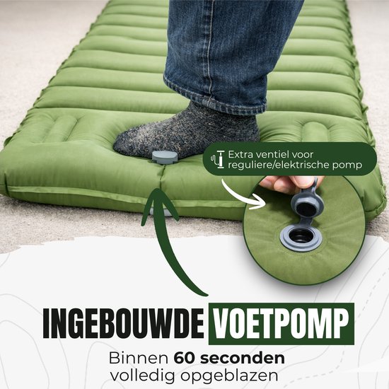 Jaxplore Camping Slaapmat - 200x70cm van Jaxplore — afbeelding 4