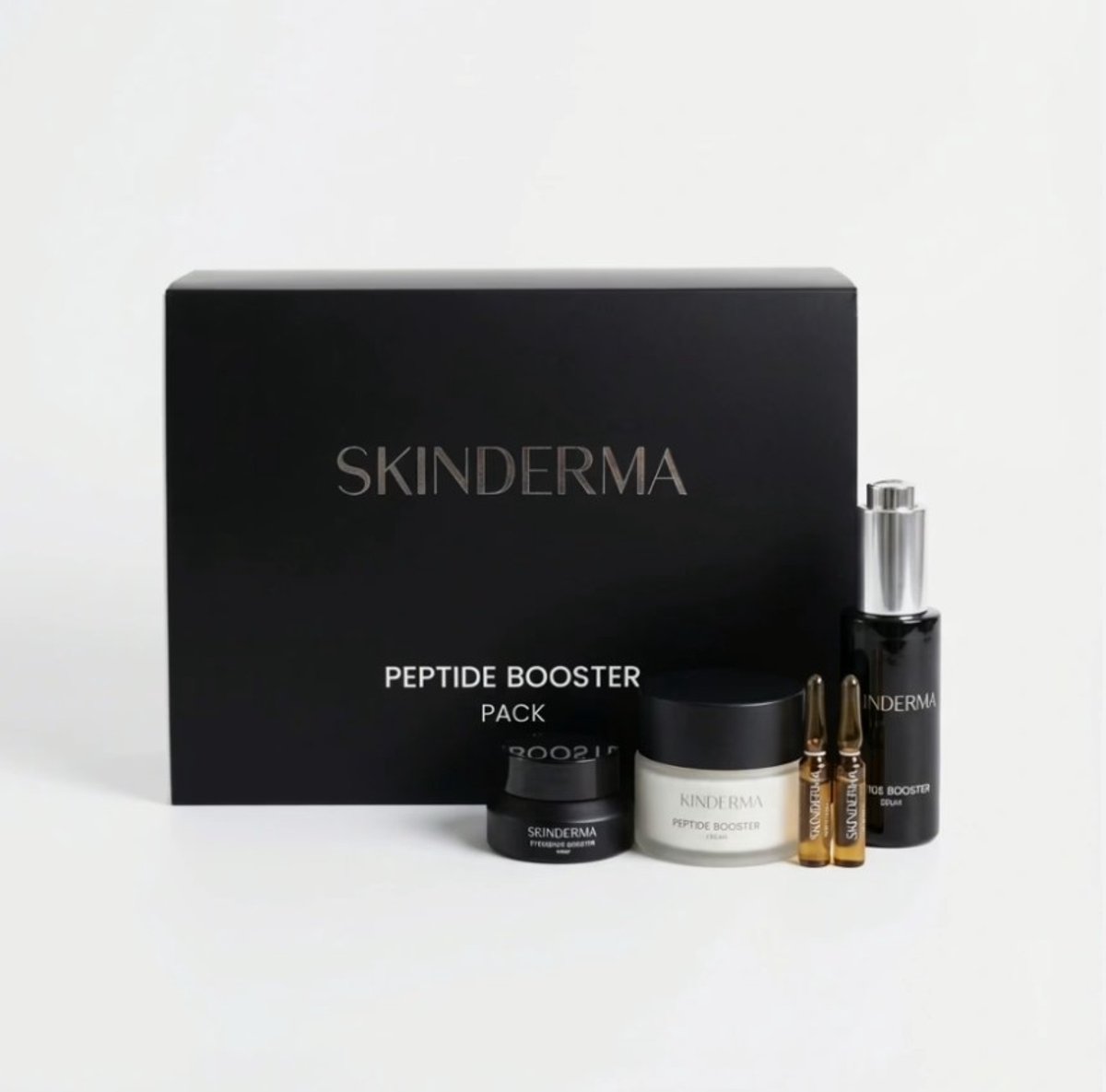 Skinderma Peptide Booster Pack / Anti-Aging Gezichtsverzorgingsset 8 stuks