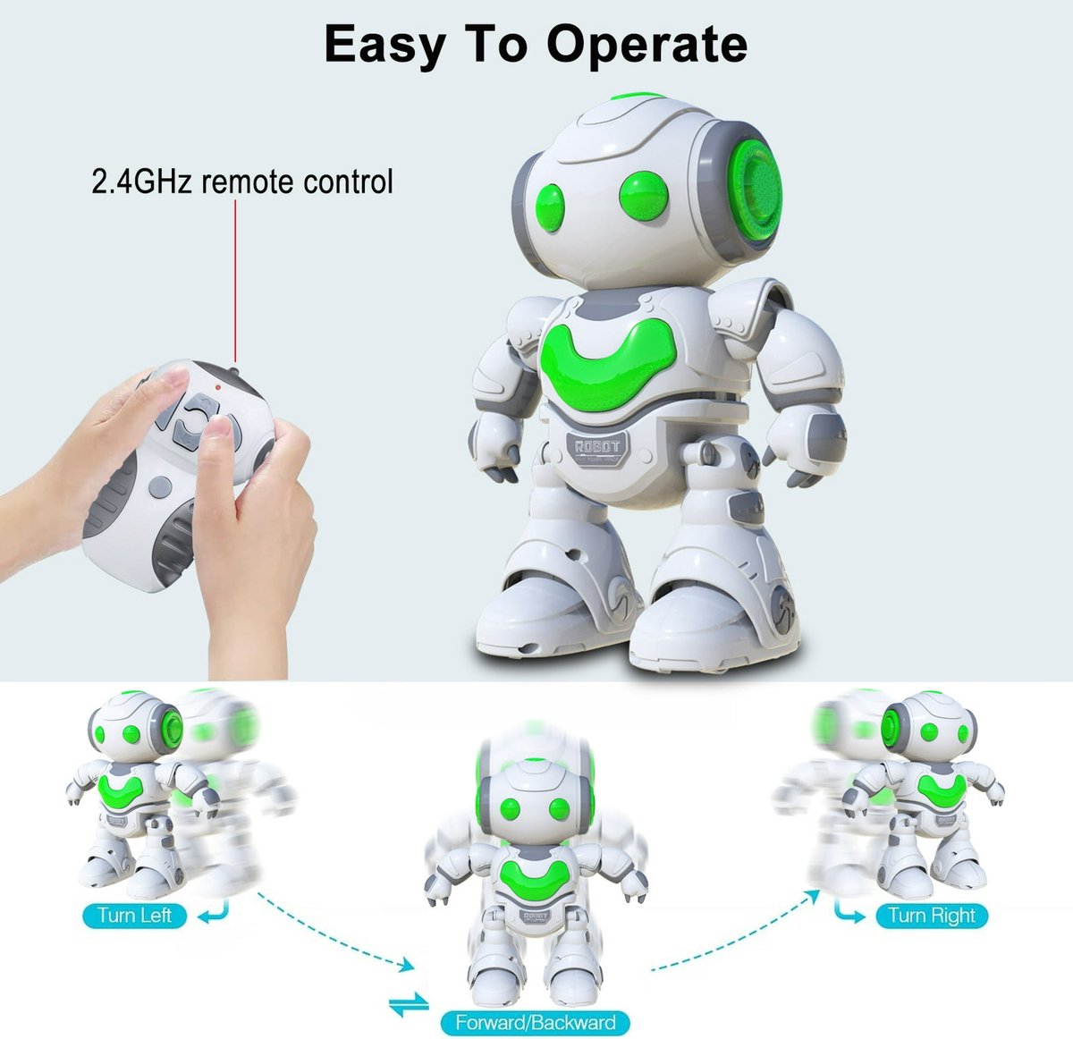 RC Dance Robot op afstandsbediening met muziek