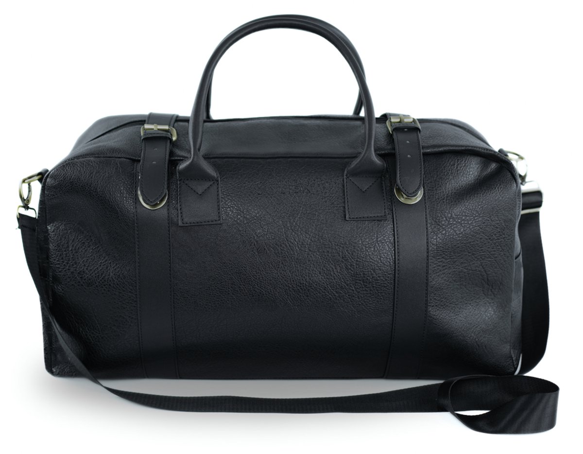 Solier S38 Marlin - Weekendtas sporttas - Handbagage geschikt - Schouderriem afneembaar - Zwart