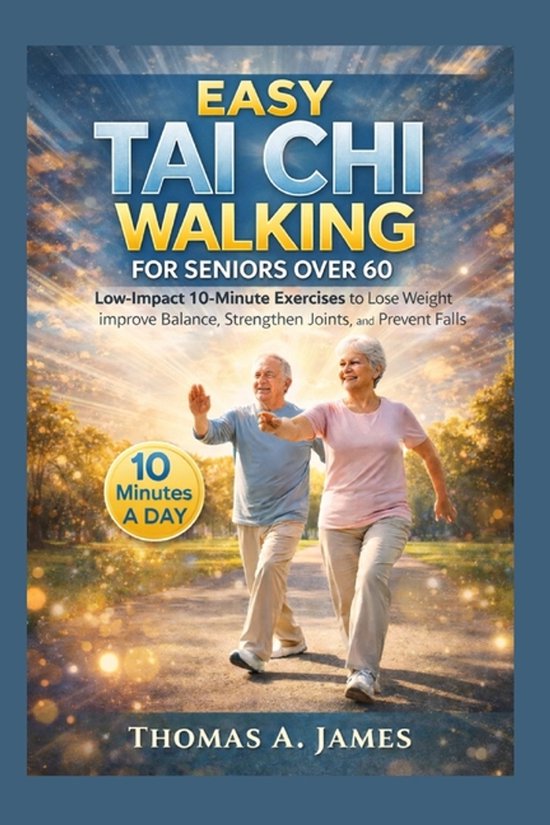 Easy Tai Chi Walking For Seniors Over 60 - cover