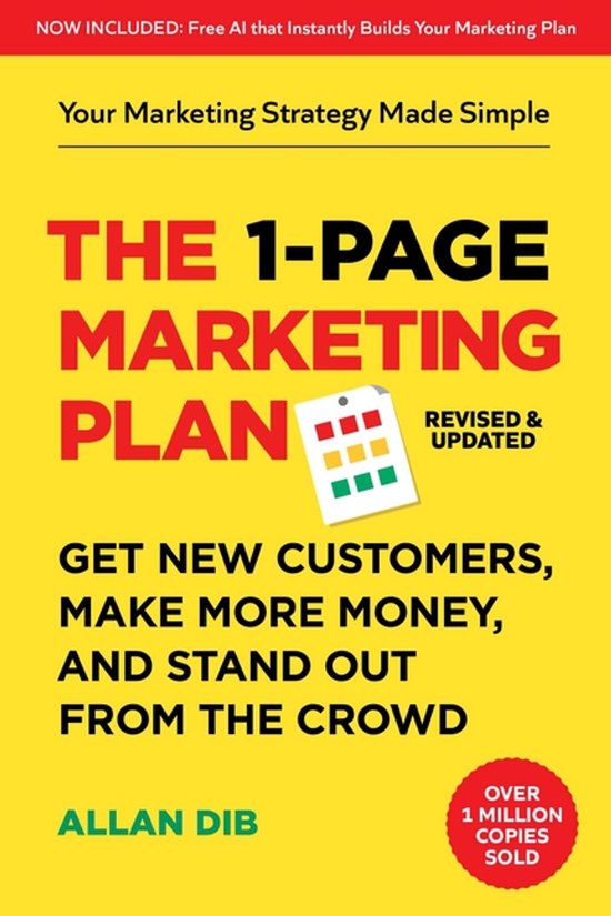 The 1-Page Marketing Plan - cover