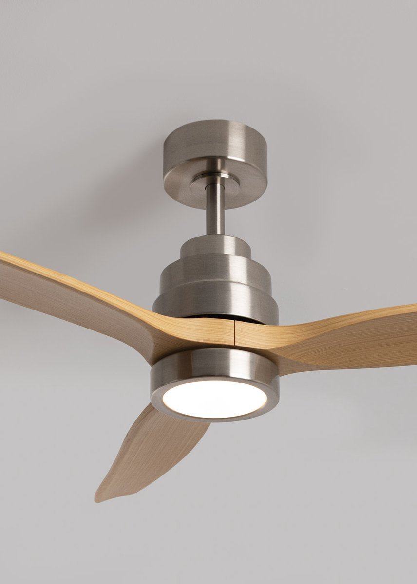 CREATE - Stille plafondventilator van 40 W met technische ABS-bladen, verkrijgbaar in verschillende maten - M - Met licht - Afstandsbediening - WIND STYLANCE – foto 6