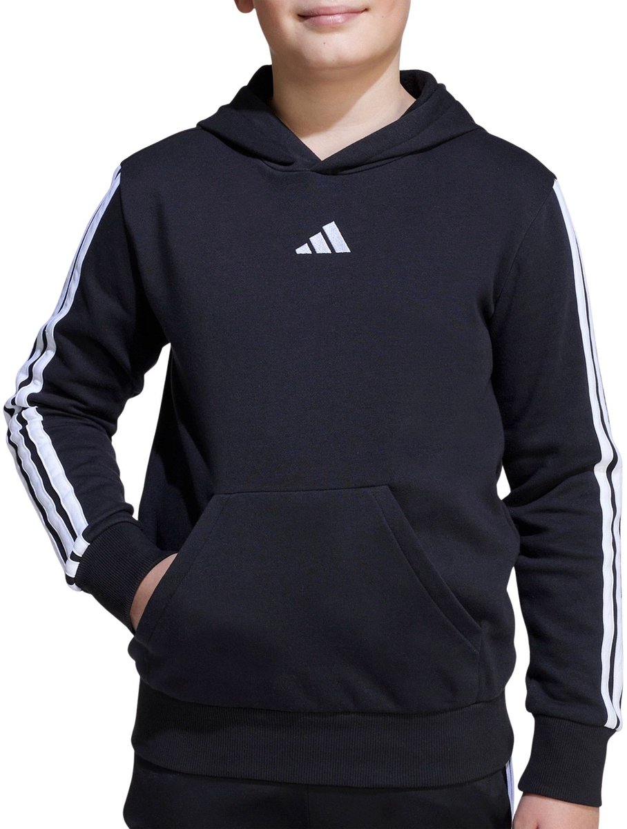 Adidas Essentials 3-Stripes Hoodie Junior Zwart