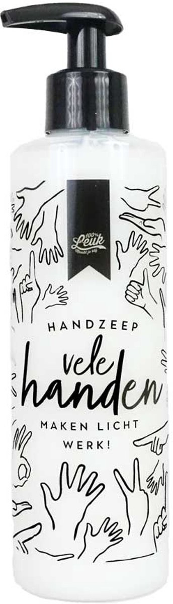 Handzeep - Vele handen maken licht werk
