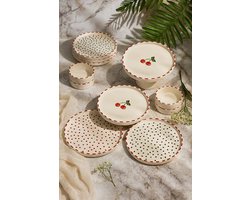 Asir - Dinerset - eetset - servies (11-delig) - Veelkleurig - 100% KERAMIEK - 19 x 19 x 11 cm