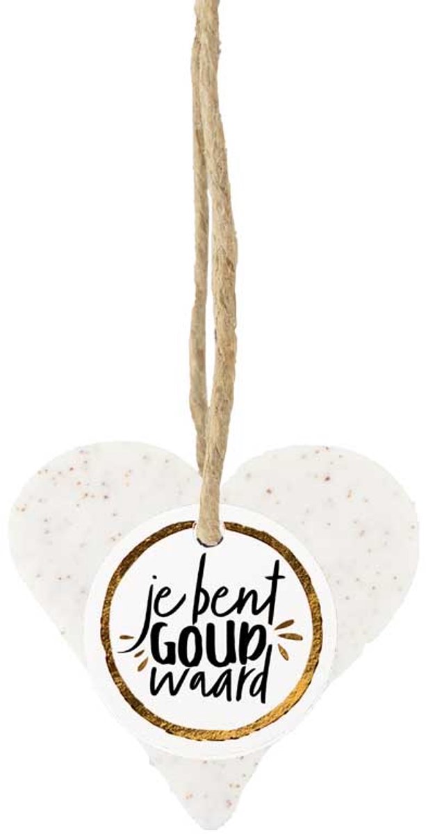 Zeephart - Wit - Je bent goud waard