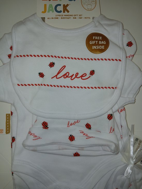 Lily & Jack - cadeauset baby - 5-delig - meisjes - prematuur - maat 44 van Lily & Jack — afbeelding 2