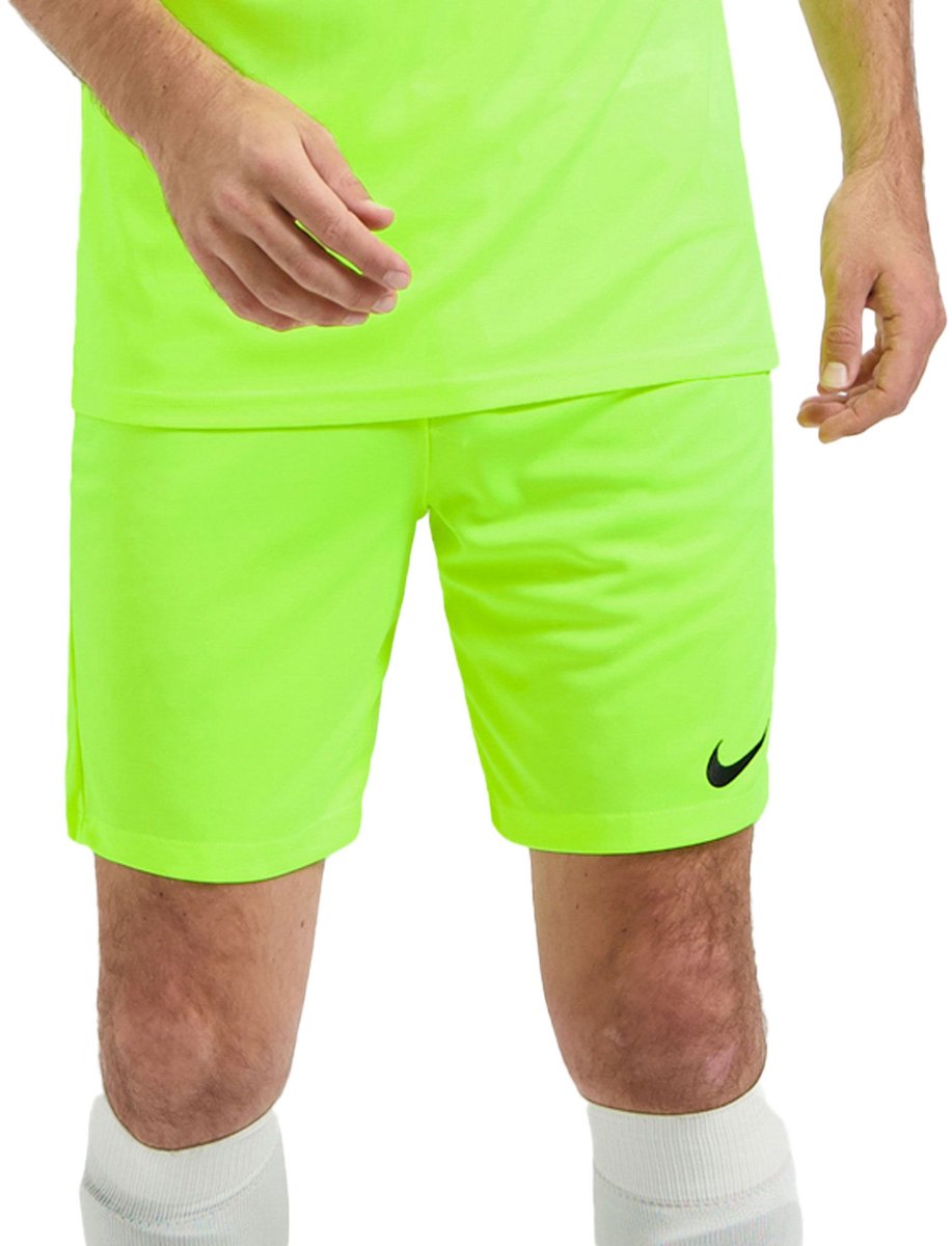 Nike Park III Short - Fluogeel | Maat: L