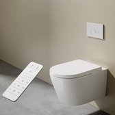 HOROW G07 Comfort Douche-WC - Randloos - ladydouche - softclose - Japans Toilet - Wit