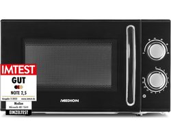 Magnetron Oven - Keukenapparaat - Snel Opwarmen - Ontdooifunctie - 17 Liter - Zwart