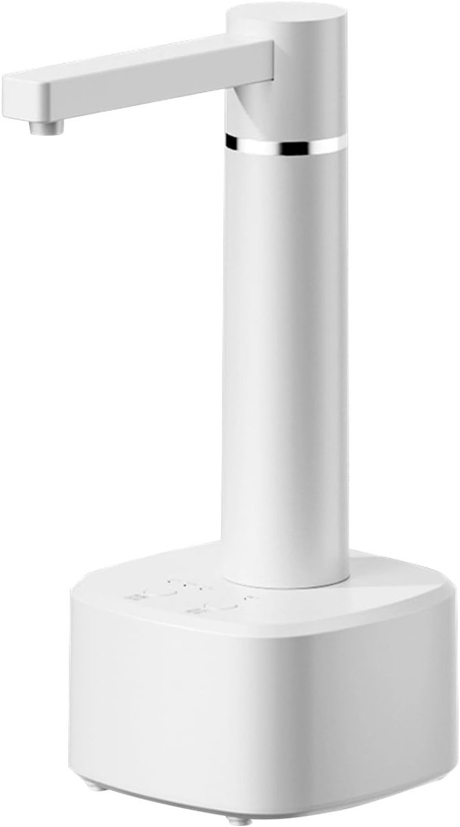 Allecto - Elektrische Water Dispenser - Automatische Waterflespomp - Compact - Draagbare Koffiezetter - Voor Diverse Waterflessen - Geschikt voor T...