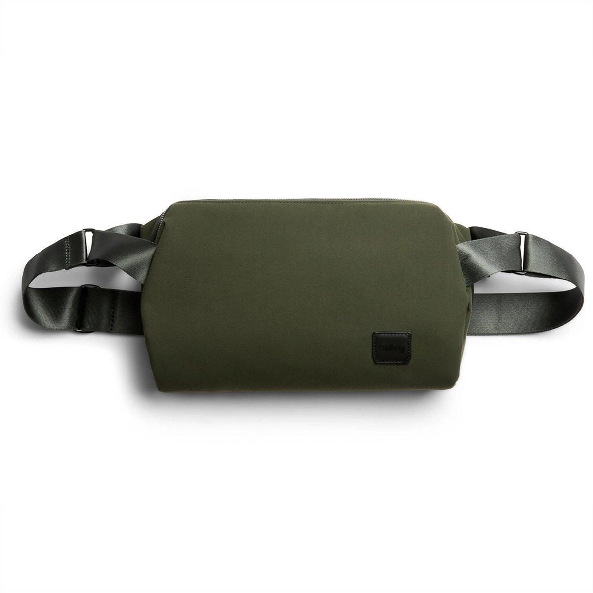 Bellroy Classic Sling 7L – Uitbreidbare opslag voor extra gemak – Gewatteerde achterzak voor veilige bewaring – Tweerichtingsrits voor gemakkelijke toegang - Groen