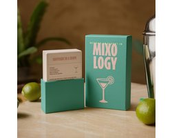 pikkii Become an Expert in Mixology – Cocktailkennis Kaartenset | Quizspel & Origineel Cadeau voor Cocktailliefhebbers 130 x 80 x 30 mm 1100gr