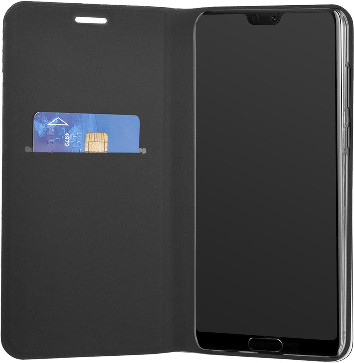 Bigben Connected, Foliohoes voor Huawei P20 Pro Folio bescherming, Zwart
