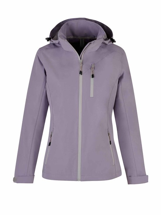 BJØRNSON Leona Regenjas - Veste d'été Dames - Coupe-vent - Taille 40 - Lilas