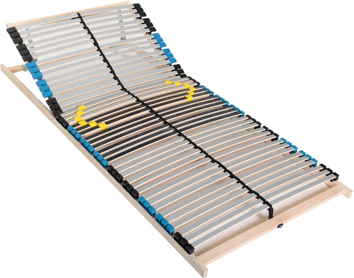 Lattenbodem 100x200 - verstelbaar hoofdbord - Sleepneo - 7 zones - bedbodem
