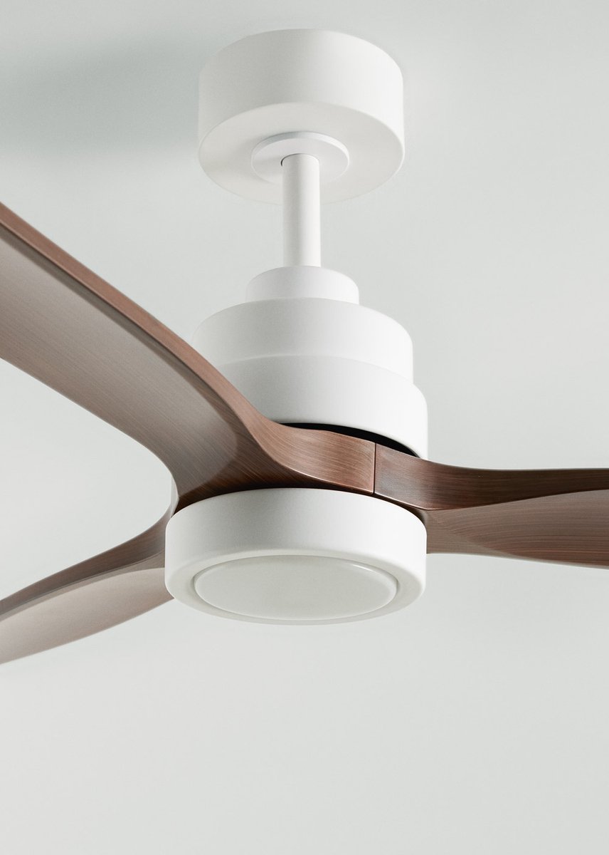 CREATE - Stille plafondventilator van 40 W met technische ABS-bladen, verkrijgbaar in verschillende maten - M - Met licht- WIFI - WIND STYLANCE – foto 8