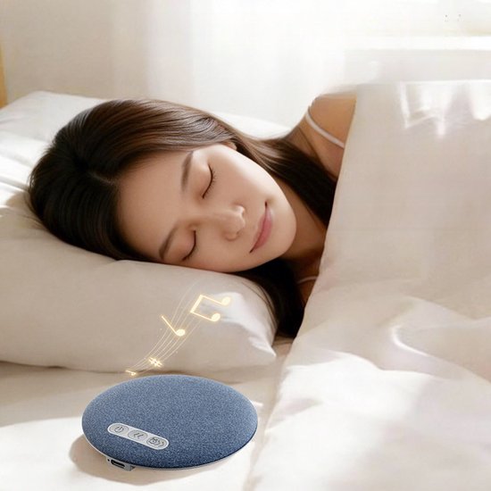 Slaapgeluidsspeaker, muziek bij het kussen, timer voor uitschakelen, lichte muziek, witte ruis, Bluetooth-verbinding met lange batterijduur, kussenspeaker, slaapondersteuner, speaker onder het kussen, geschikt voor rustige nachten, model 2 van Merkloos — afbeelding 5