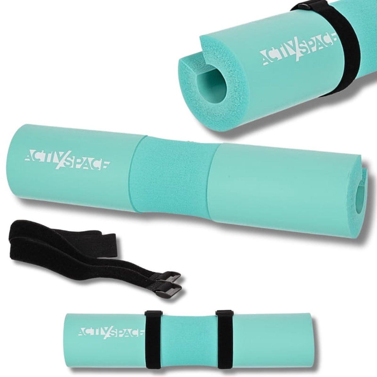 ACTIV SPACE - Nekbescherming voor Halterstang - Turquoise - Comfortabel - Veiligheid