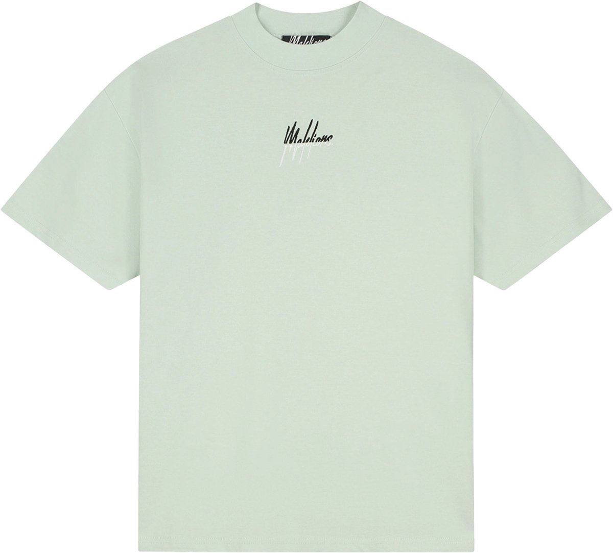 Malelions Men Oversized Split T-Shirt | Pale Green