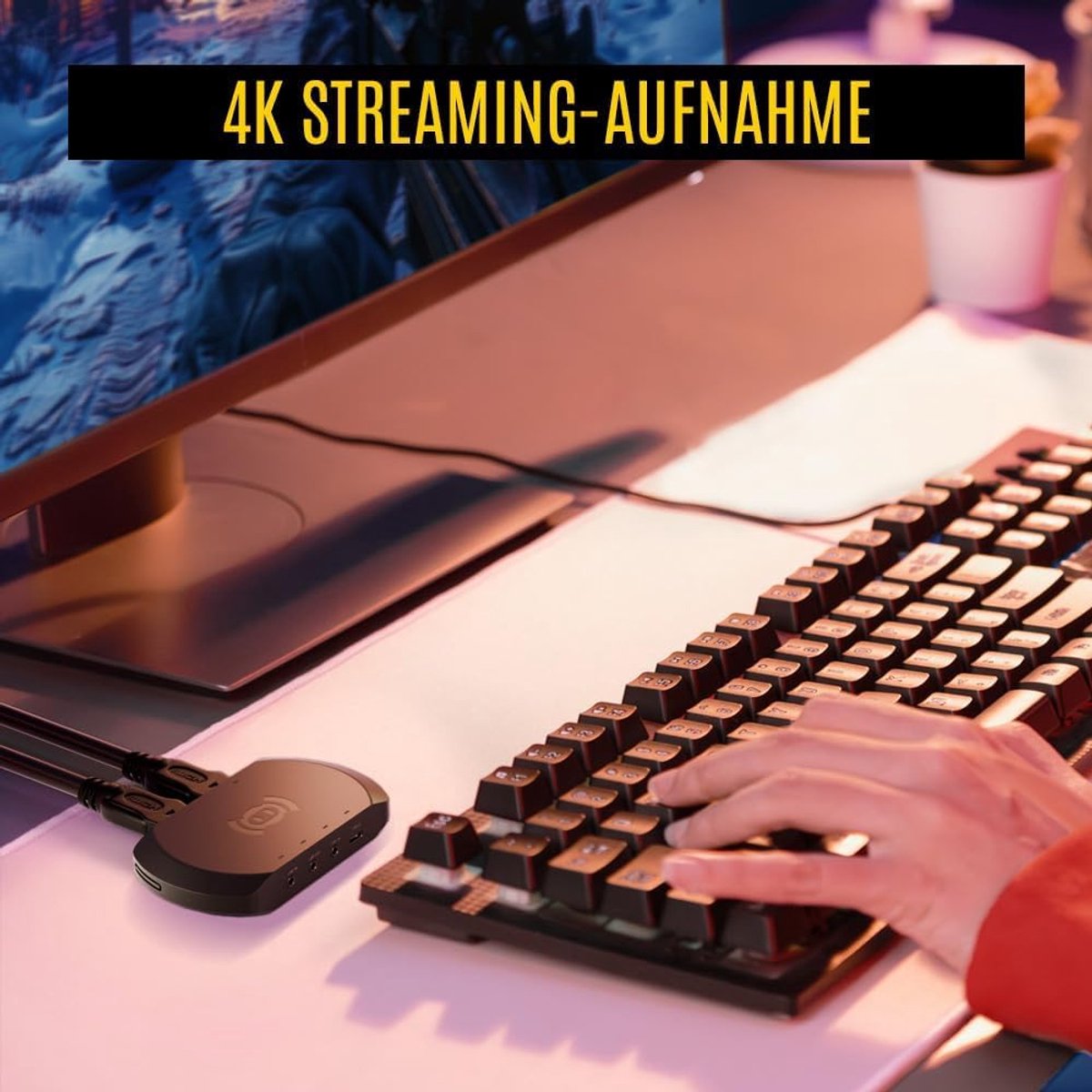 Externe Capture Card - Video Opname Apparaat - 4K Streaming thumbnail 4