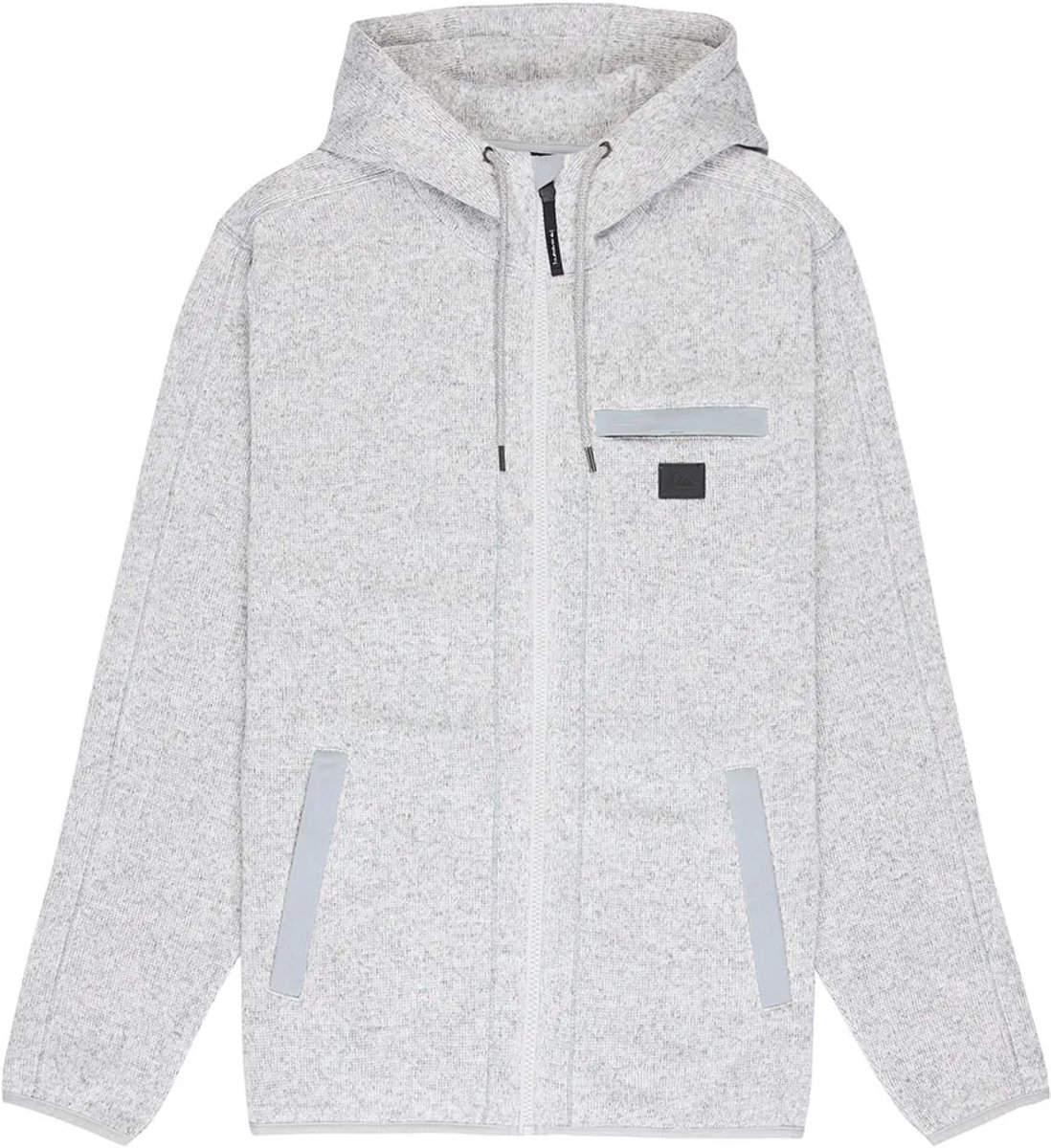 Quiksilver Keller Outdoor Fleece Met Volledige Rits Man Grijs