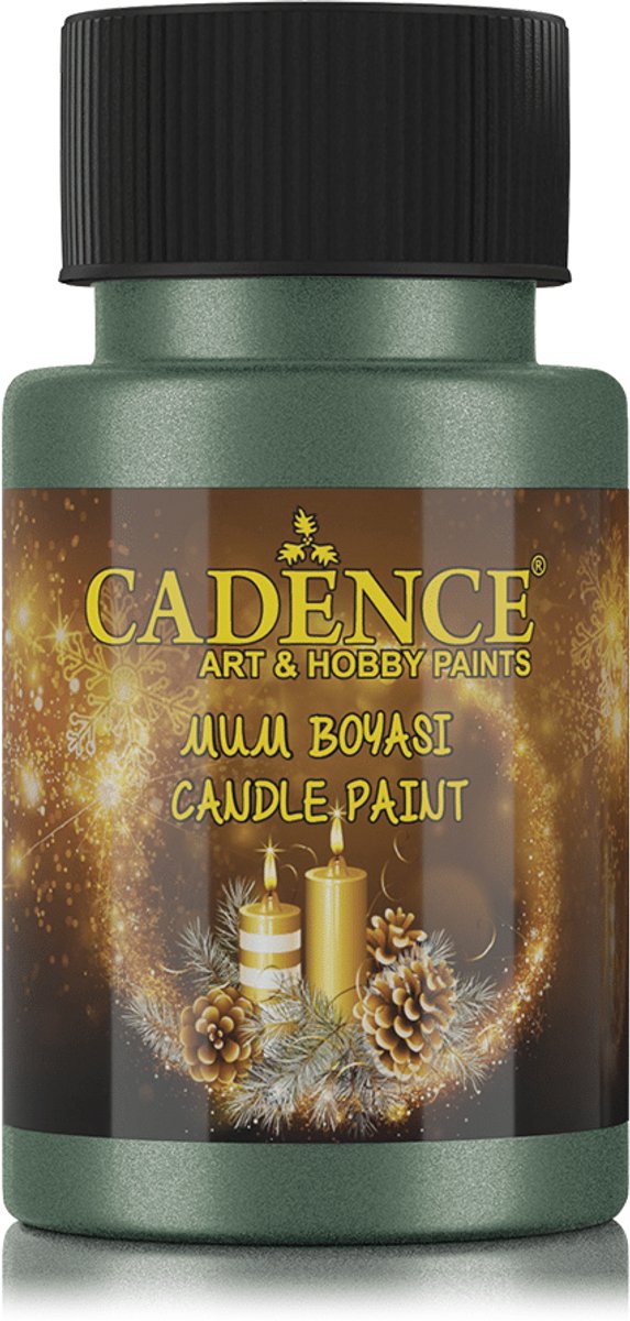 Cadence Candle Paint - Green (2135) - Candle Paint - 50 ml - Non-toxic - Durable