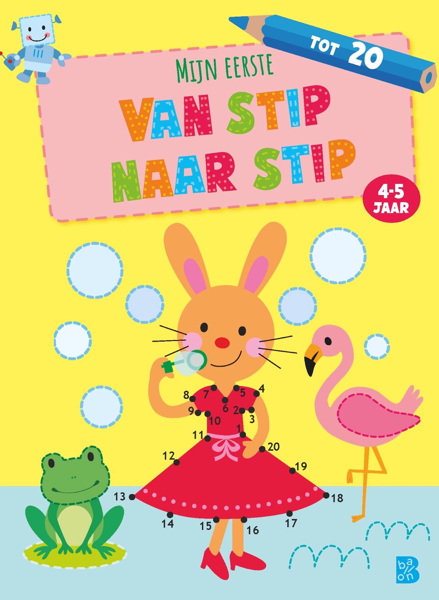 Mijn Eerste Van Stip Naar Stip Tot 20 4-5 Jaar