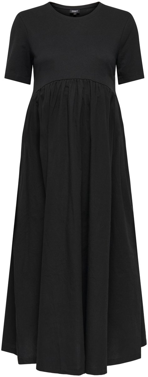 ONLY - OLMBLOMST S/S V-NECK CALF MIX DRESS - Dames - Mini jurken