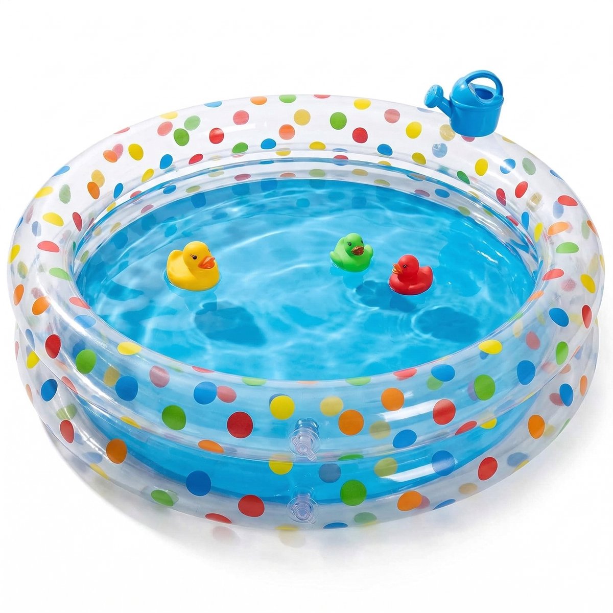 Lomera Kinderzwembad Opblaasbaar - Babyzwembad - Peuterbad - Zwembadje voor Kinderen - Pierenbadje - Opblaasbad voor Tuin en Buiten - Babybadje - Zwembad - Peuterzwembad - Zomer - Buitenspeelgoed - Waterspeelgoed - Balkon - Vakantie