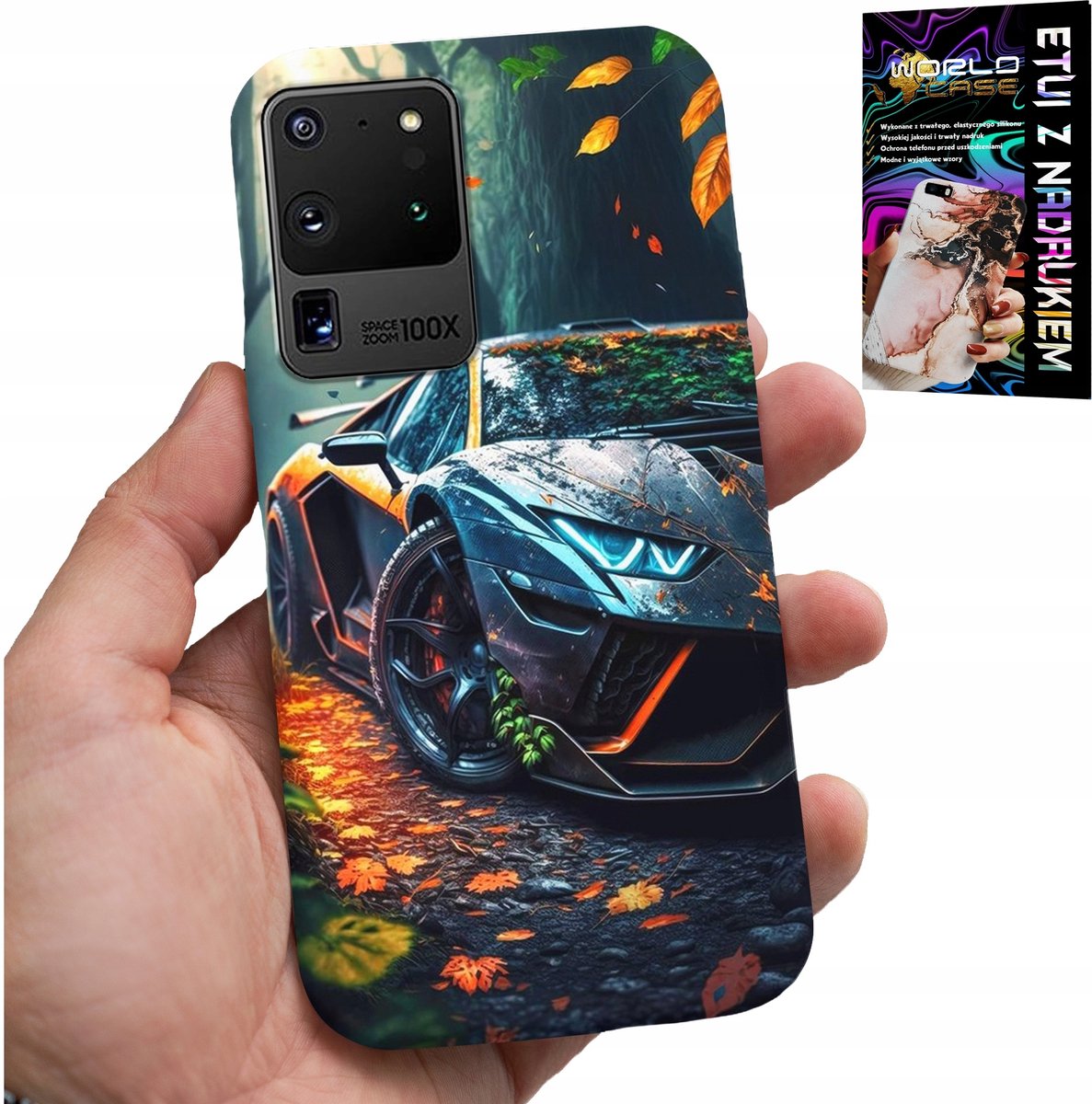 HOESJE VOOR SAMSUNG GALAXY S20 Ultra - LUXE AUTO'S SUPERCAR PATRONEN