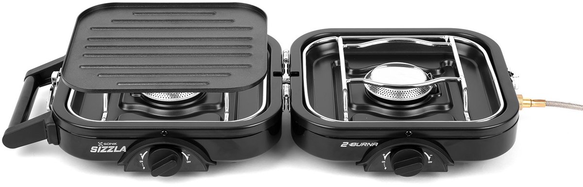 Sonik - Kooktoestel - Sizzla - 2-Burner - Camping Stove