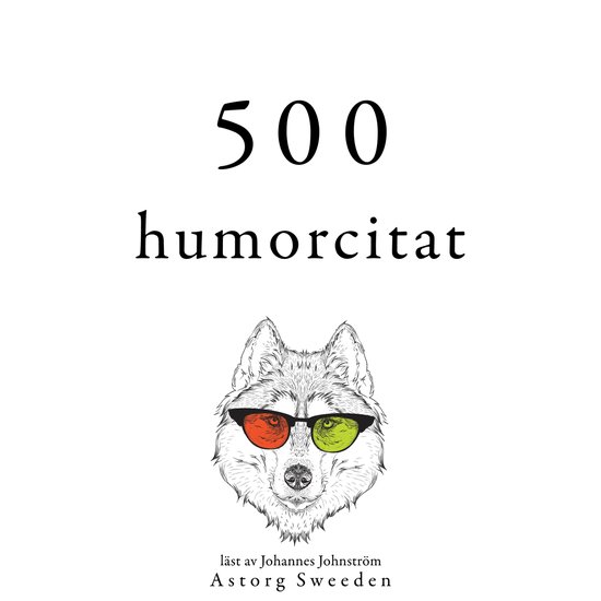 500 citat av humor - cover